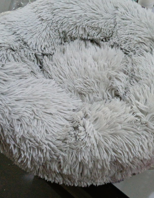 Load image into Gallery viewer, Dog Beds for Small Dogs round Plush Cat Litter Kennel Pet Nest Mat Puppy Beds
