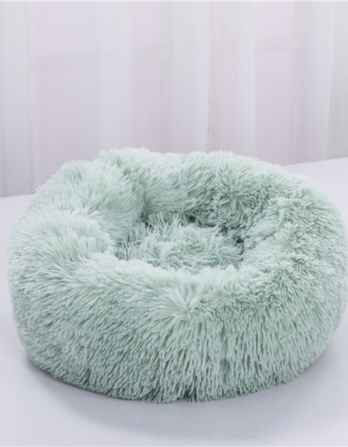 Load image into Gallery viewer, Dog Beds for Small Dogs round Plush Cat Litter Kennel Pet Nest Mat Puppy Beds

