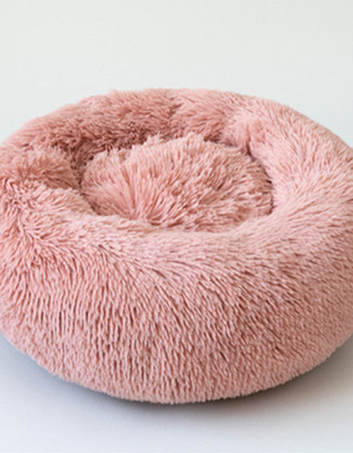 Load image into Gallery viewer, Dog Beds for Small Dogs round Plush Cat Litter Kennel Pet Nest Mat Puppy Beds
