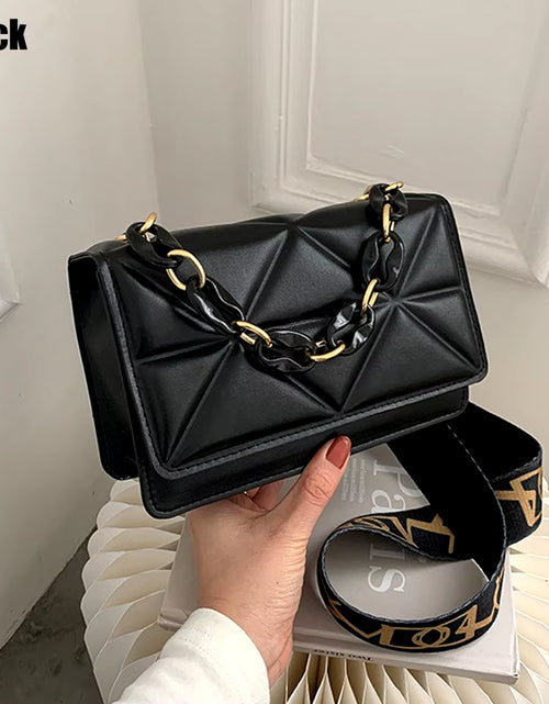 Load image into Gallery viewer, Fashion Women Shoulder Bag Handbags PU Leather Flap Bag Female Large Capacity Casual Crossobdy Clutch
