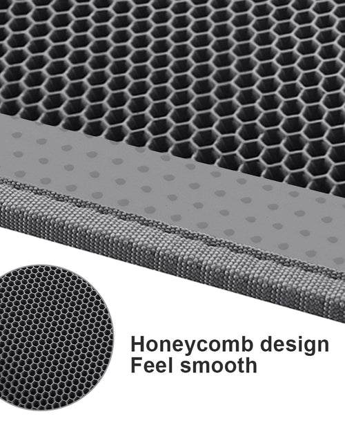 Load image into Gallery viewer, Kitty Cat Litter Mat Trapping Honeycomb Double Layer Design Waterproof Double Layer EVA Cat Litter Pad Waterproof Non-Slip Sand Basin Filter Kitten Dog Washable Mattress
