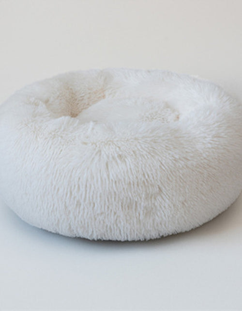 Load image into Gallery viewer, Dog Beds for Small Dogs round Plush Cat Litter Kennel Pet Nest Mat Puppy Beds

