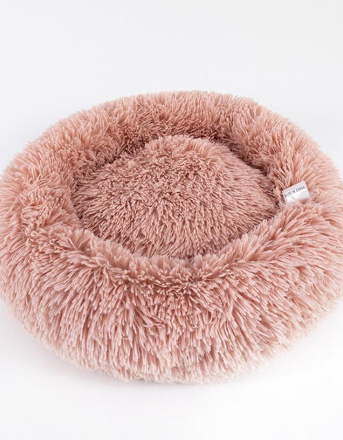Load image into Gallery viewer, Dog Beds for Small Dogs round Plush Cat Litter Kennel Pet Nest Mat Puppy Beds
