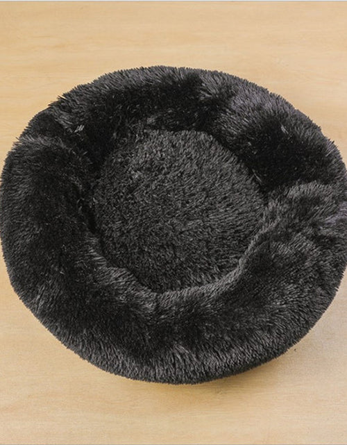 Load image into Gallery viewer, Dog Beds for Small Dogs round Plush Cat Litter Kennel Pet Nest Mat Puppy Beds
