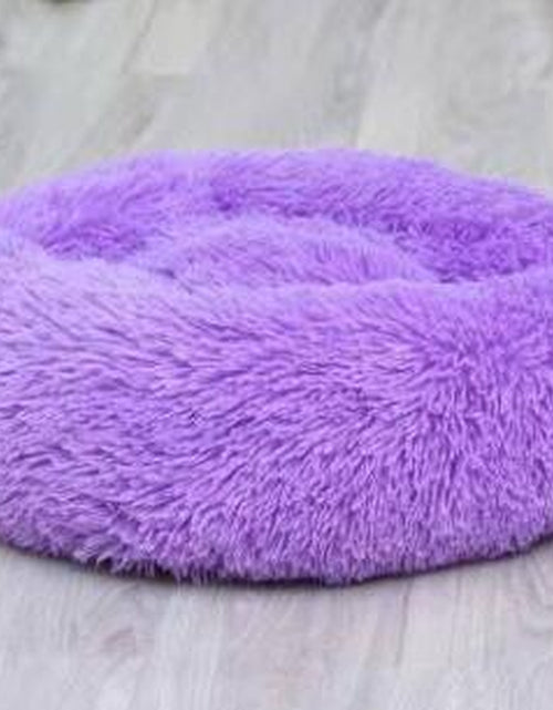 Load image into Gallery viewer, Dog Beds for Small Dogs round Plush Cat Litter Kennel Pet Nest Mat Puppy Beds
