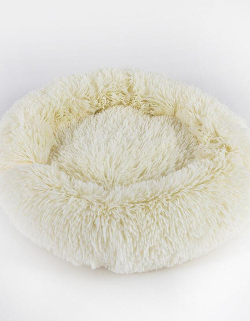 Load image into Gallery viewer, Dog Beds for Small Dogs round Plush Cat Litter Kennel Pet Nest Mat Puppy Beds
