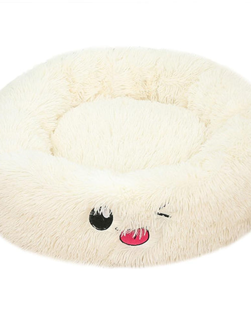 Load image into Gallery viewer, Dog Beds for Small Dogs round Plush Cat Litter Kennel Pet Nest Mat Puppy Beds
