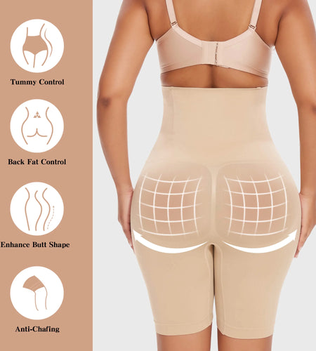 Shapewear Tummy Control Underwear Body Shaper for Women High-Waisted Thigh Slimming Butt Lifting Panties
